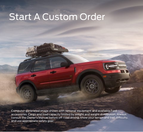 Start a custom order | Academy Ford in Laurel MD
